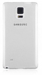 Накладка силиконовая для Samsung Galaxy Note 4 N910 прозрачная
