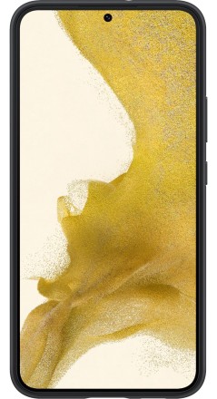 Накладка Silicone Cover для Samsung Galaxy S22 Plus (S22+) EF-PS906TBEGRU чёрная