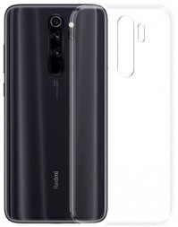 Накладка силиконовая для Xiaomi Redmi Note 8 Pro прозрачная