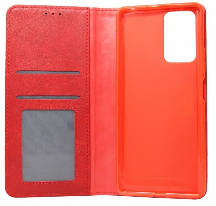 Чехол-книжка для Xiaomi Redmi Note 10 Pro Book Type красная
