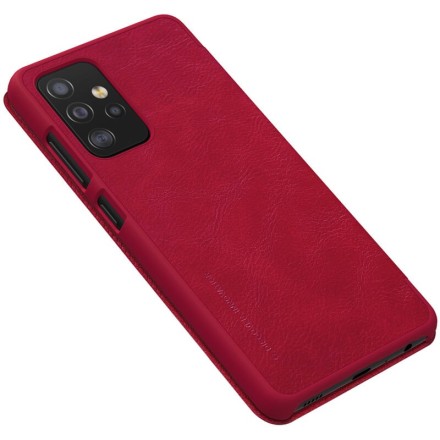 Чехол-книжка Nillkin Qin Leather Case для Samsung Galaxy A52 A525 красный