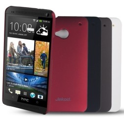 Накладка Jekod пластиковая для HTC One M7 белая