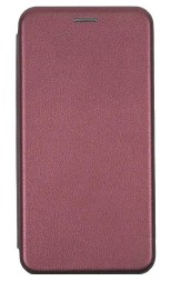 Чехол-книжка Fashion Case для Xiaomi Redmi Note 10 Pro бордовый