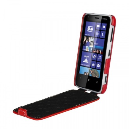 Чехол Melkco Jacka Type для Nokia Lumia 620 красный