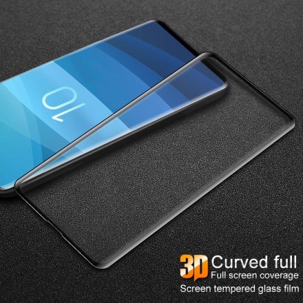 Защитное стекло для Samsung Galaxy S10 Plus G975 черное 3D