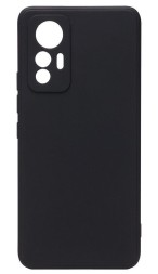 Накладка силиконовая Soft Touch для Xiaomi 12 Lite чёрная