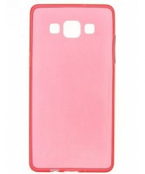 Накладка силиконовая для Samsung Galaxy J5 J500 прозрачно-красная