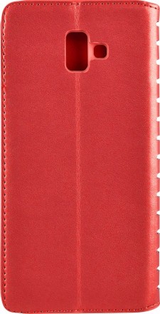 Чехол-книжка New Case для Samsung Galaxy J6 Plus (2018) J610 красный