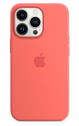 Накладка силиконовая Apple Silicone Case MagSafe для iPhone 13 Pro MM2E3ZE/A розовый помело
