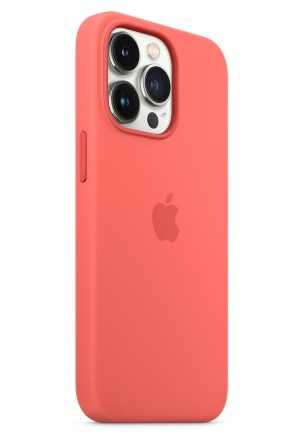 Накладка силиконовая Apple Silicone Case MagSafe для iPhone 13 Pro MM2E3ZE/A розовый помело