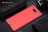 Накладка силиконовая для Sony Xperia 10 / XA3 карбон сталь красная