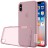 Накладка силиконовая Nillkin Nature TPU Case для Apple iPhone X/XS прозрачно-розовая