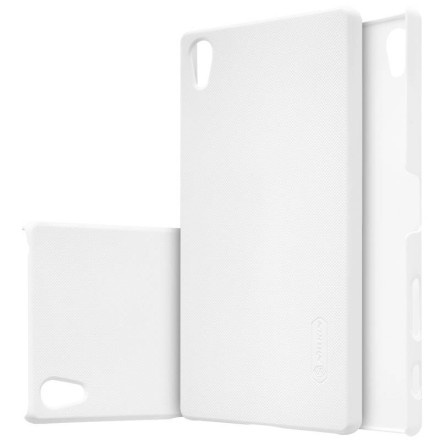 Накладка пластиковая Nillkin Frosted Shield для Sony Xperia Z5 Premium белая