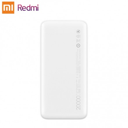 Аккумулятор Xiaomi Redmi Power Bank Fast Charge 20000 mAh белый