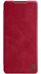 Чехол-книжка Nillkin Qin Leather Case для Samsung Galaxy S21 G991 Красный