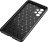 Накладка силиконовая для Samsung Galaxy A73 5G A736 под карбон чёрная