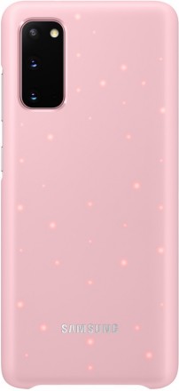 Накладка Samsung Smart LED Cover для Samsung Galaxy S20 G980 EF-KG980CPEGRU розовая
