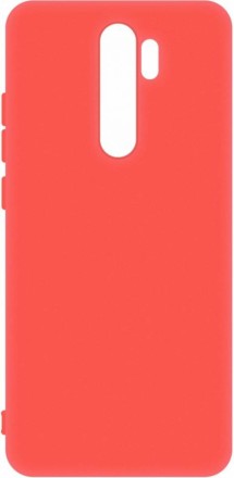 Накладка силиконовая Soft Touch для Xiaomi Redmi Note 8 Pro красная