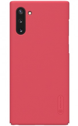 Накладка пластиковая Nillkin Frosted Shield для Samsung Galaxy Note 10 N970 красная
