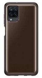 Накладка силиконовая Samsung Soft Clear Cover для Samsung Galaxy A12 A125/M12 EF-QA125TBEGRU черная