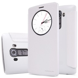 Чехол-книжка Nillkin Sparkle Series для LG G4 Белый