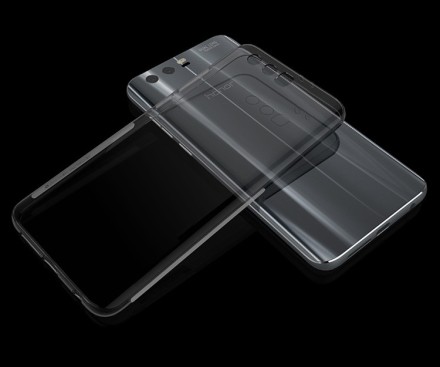 Накладка силиконовая для Huawei Honor 9 прозрачно-черная