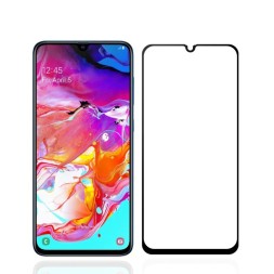 Защитное стекло для Samsung Galaxy A40 (2019) A405 полноэкранное черное