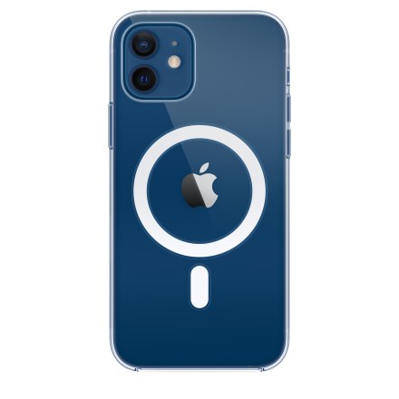 Накладка силиконовая Apple Clear Case MagSafe для iPhone 12/12 Pro MHLM3ZE/A прозрачная