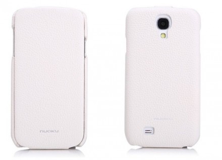 Чехол Nuoku Royal Series для Samsung Galaxy S4 i9500/9505 White (белый)