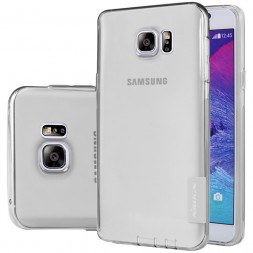 Накладка силиконовая Nillkin Nature TPU Case для Samsung Galaxy Note 5 N920 прозрачно-серая