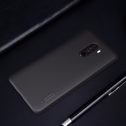 Накладка пластиковая Nillkin Frosted Shield для Xiaomi Pocophone F1 (Poco F1) черная