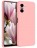 Накладка силиконовая Silicone Cover для Poco F3 / Xiaomi Mi 11i розовая