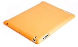 Накладка силиконовая для iPad 4/3/2 под Smart Cover оранжевая