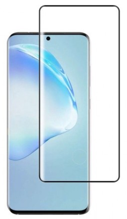 Защитное стекло FaisON Edge для Samsung Galaxy S20 G980 полноэкранное черное