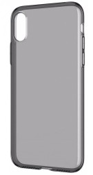 Накладка силиконовая для Apple iPhone X/XS прозрачно-черная