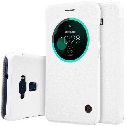 Чехол Nillkin Qin Leather Case для Asus Zenfone 3 ZE552KL белый