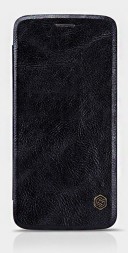 Чехол Nillkin Qin Leather Case для Motorola Moto Z Black (черный)