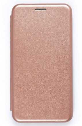 Чехол-книжка Fashion Case для Xiaomi Redmi Note 10 Pro розовое золото