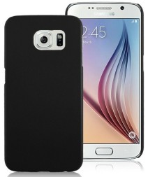 Накладка пластиковая Seven Days Metallic для Samsung Galaxy S6 G920 черная