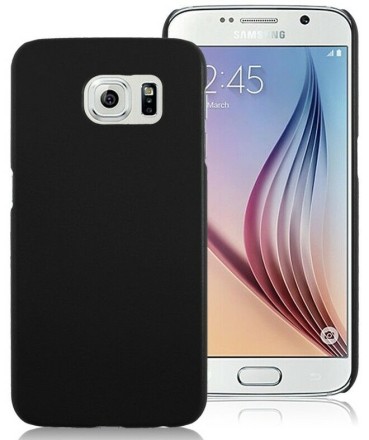 Накладка пластиковая Seven Days Metallic для Samsung Galaxy S6 G920 черная