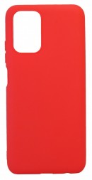 Накладка силиконовая Soft Touch для Xiaomi Redmi 9T красная