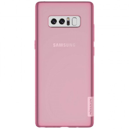 Накладка силиконовая Nillkin Nature TPU Case для Samsung Galaxy Note 8 N950 прозрачно-розовая