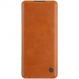 Чехол-книжка Nillkin Qin Leather Case для Huawei Honor 30 Pro / 30 Pro+ коричневый