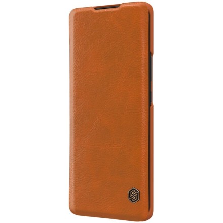 Чехол-книжка Nillkin Qin Leather Case для Huawei Honor 30 Pro / 30 Pro+ коричневый