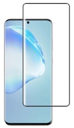 Защитное стекло FaisON Edge для Samsung Galaxy S20 Plus G985 полноэкранное черное