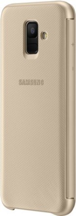 Чехол Samsung Wallet Cover для Samsung Galaxy A6 (2018) A600 EF-WA600CFEGRU золотой