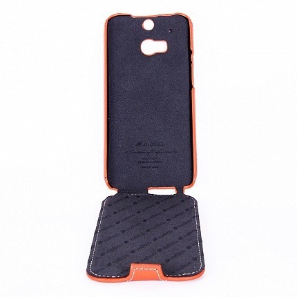 Чехол Melkco для HTC One M8 Orange LC (оранжевый)