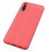 Накладка силиконовая для Samsung Galaxy A50 A505 / Samsung Galaxy A30s под кожу красная