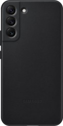 Накладка Leather Cover для Samsung Galaxy S22 Plus S906 EF-VS906LBEGRU чёрная