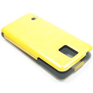 Чехол-книжка для Samsung Galaxy S5 G900 желтый